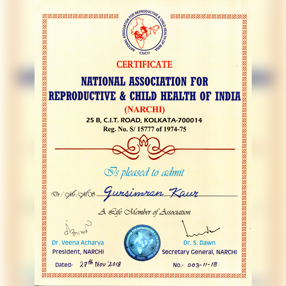 National Association For Reproductive & Child Health of India